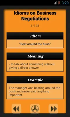 English Idioms android App screenshot 1